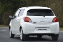 Mitsubishi Mirage in UK with Right-Hand Drive
