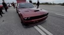Corvette ZR1 C7 takes on Challenger Hellcat, neither being stock