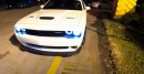 Modded Dodge Challenger Hellcat Races Tuned Nissan GT-R