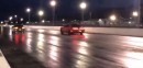 Modded Dodge Demon Drag Races Supercharged Ford Mustang GT