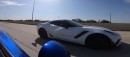 Modded Dodge Viper Races Mysterious Corvette ZR1
