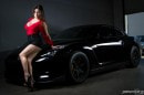 Model Jelacy Ramirez Take Ride in 900 HP Evo