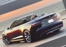 Tesla Model S Convertible protest rendering by thesketchmonkey