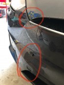 Model X Summon crash damage