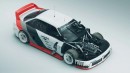 Audi 90 quattro IMSA GTO modernized for Time Attack rendering by goon_cgi