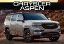 Modernized Chrysler Aspen based on Jeep Grand Wagoneer rendering by jlord8