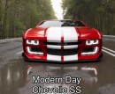 Chevrolet Chevelle SS rendering by wb.artist20