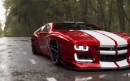 Chevrolet Chevelle SS rendering by wb.artist20