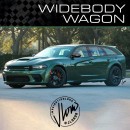 Dodge Magnum SRT Hellcat Widebody - Rendering