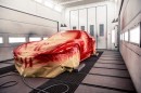 Modern Ferrari Breadvan Hommage by Niels van Roij Design