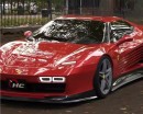 Ferrari Testarossa CGI revival by rostislav_prokop for HotCars