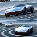 Mazda Vision Cosmo rendering
