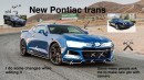 Modern Pontiac Trans Am rendering