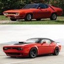 Modernized 1971 Plymouth Roadrunner GTX Looks Super-Sexy from the Back