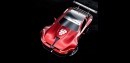 2020 Alfa Romeo Montreal rendering by Jeroen Claus