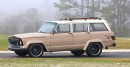 Modified 1966 Jeep Wagoneer with Vortec V8 swap