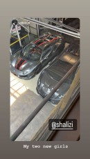 Moe Shalizi's Ferrari 488 Pista Spider and Lamborghini Aventador SVJ