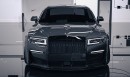 Monochromatic Rolls-Royce Ghost bagged VIP Modular rendering by musartwork