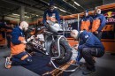 KTM RC16 testing at the track
