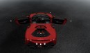 Ferrari SF90 Spider in the new F1-75 shade of red