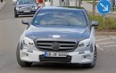 2017 Mercedes-Benz E-Class partially uncovered