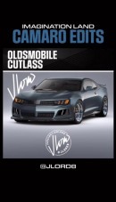 Oldsmobile Cutlass Camaro ZL1 rendering by jlord8