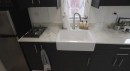 Tiny trailer home Sink