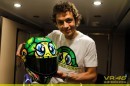Valentino Rossi's Funny New Helmet for Mugello
