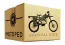 Motoped Survival bike crated