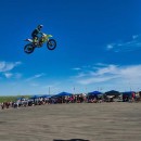 Motorcross racer Alex Harvill prepares to set new world record for distance jump