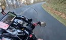 Motorcyclist Escapes Unharmed After a Deer Jumps in Front of Him at 54 Mph