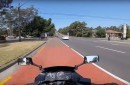 Motorcycle crash in Australia