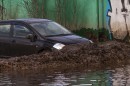 Russian Cars Going Through Mud