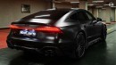 Murdered Out Audi RS7-R by ABT Shows Darth Vader Carbon Spec