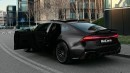 Murdered Out Audi RS7-R by ABT Shows Darth Vader Carbon Spec