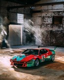 The Andy the Warhol BMW M1 Art Car raced at the 1979 Le Mans, is the only art car painted by the artist