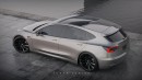 $25,000 Tesla hatchback rendering by Sugar Design