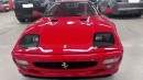 Gerhard Berger's stolen and found Ferrari