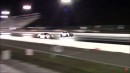 Ford Mustang Cobra vs. Toyota Supra drag race