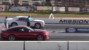 Ford Mustang GT Drag Races Dodge Challenger R/T