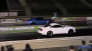Ford Mustang GT VMP Supercharged drags muscle cars and Rotary Starlet on DRACS