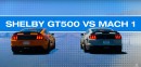 Mustang Mach 1 Drag Races Shelby GT500, Brace for the Gap