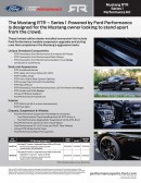 2021 Ford Mustang RTR Series 1 Limited Edition pack info and pricing