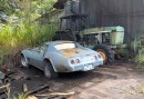 abandoned 1977 Chevrolet Corvette