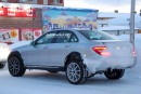 Mysterious SUV Prototype Uses Mercedes-Benz C-Class Body as a Mule