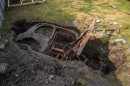 1955-56 Ford Popular 103e found buried in man's garden after more than 50 years