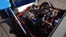 Nardo Gray Porsche 550 Spider With Blue Interior Rocks WRX Engine
