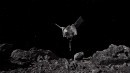 Model of the OSIRIS-REx over asteroid Bennu