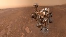 NASA Curiosity rover on Mars