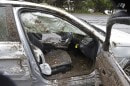 Crashed Mercedes-Benz E 63 AMG